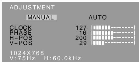 SHARP LL-T15V1 - Regolazione automatica dello schermo - 1