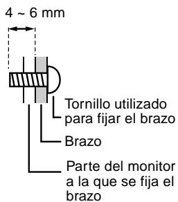 SHARP LL-T15V1 - Instrucciones para acoplar un brazo de compatibiliidad VESA - 3