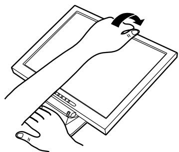 SHARP LL-T15V1 - Instructions for attaching a VESA compliant arm - 1