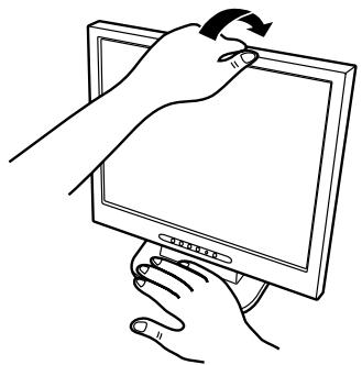 SHARP LL-T15V1 - Zusammenklappen des Monitors - 1