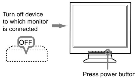 SHARP LL-T15V1 - Turning the power off - 1