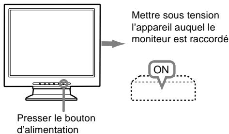 SHARP LL-T15V1 - Activation de l'alimentation - 1