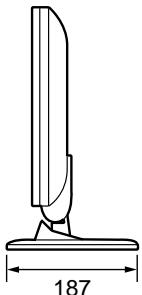 SHARP LL-T15V1 - Dimensions (unités : mm) - 3