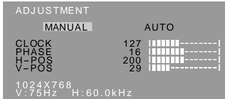 SHARP LL-T15V1 - Automatisches Einstellen des Bildschirms - 1