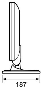 SHARP LL-T15V1 - Dimensions (Units: mm) - 3