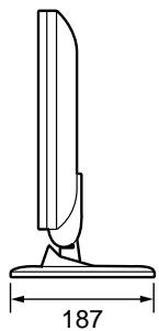 SHARP LL-T15V1 - Abmessungen (Einheiten: mm) - 3