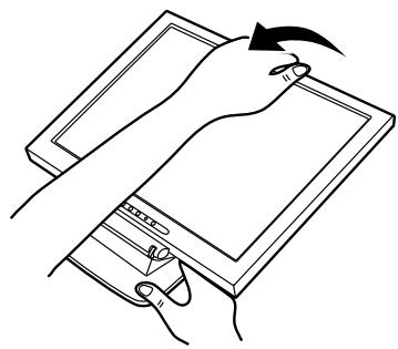 SHARP LL-T15V1 - Relevage du moniteur - 1