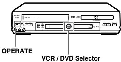 SHARP DV-NC65F - Au moment du branchement d'un téléviseur à l'aide des prises de sortie communes dvd/magnétoscope - 4
