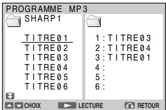 SHARP DV-NC65F - Appuyez sur ou  pour sélectionner le répertoire requis puis appuyez sur ENTER. - 1