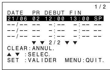 SHARP DV-NC65F - Annulation d'un enregistrement - 1