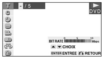 SHARP DV-NC65F - Sélectionnez à l'aide de ▲ ou▼ puis appuyez sur ENTER (entrer). - 1