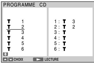 SHARP DV-NC65F - Lecture programme par plages - 2
