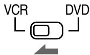SHARP DV-NC65F - Préparation d'une lecture d'une cassette vidéo ou d'un DVD - 2