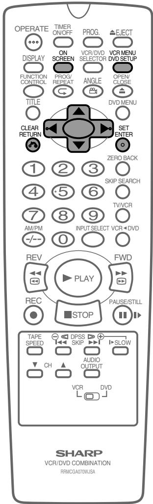 SHARP DV-NC65F - Suppression de chaînes - 4