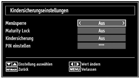 SHARP LC-24LE510E - Jugendschutz - 2