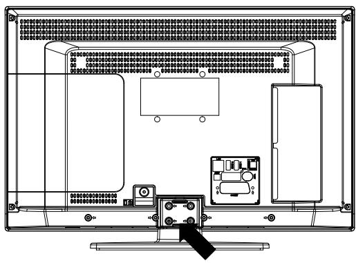 SHARP LC-24LE510E - Detachable Stand Uninstallation Method - 3