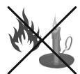 SHARP LC-24LE510E - Chaleur et flammes - 1