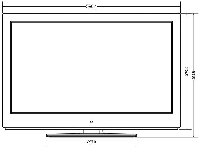 SHARP LC-24LE510E - PANNEAU - 1