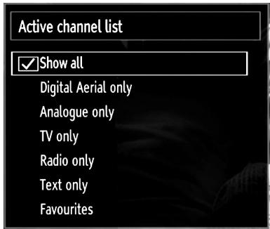 SHARP LC-24LE510E - Managing Stations: Sorting Channel List - 1