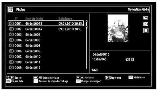 SHARP LC-24LE510E - Affichage de photos via USB - 1