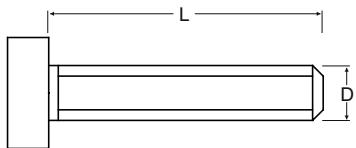 SHARP LC-24LE510E - Screw Dimensions - 1