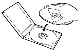 SHARP DV-S1U(C) - MANIPULATION DES DISQUES - 5