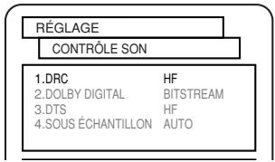 SHARP DV-S1U(C) - Appuyer sur la touche CONFIGURATION (SETUP) dans le mode ARRÊT (STOP). - 3