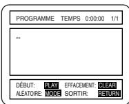 SHARP DV-S1U(C) - Appuyer sur la touche MODE dans le mode Arret. - 1