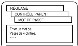SHARP DV-S1U(C) - Appuyer sur la touche CONFIGURATION (SETUP) dans le mode ARRÊT (STOP). - 3