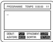 SHARP DV-S2U(C) - Appuyer sur la touche mode dans le mode arrêt. - 1