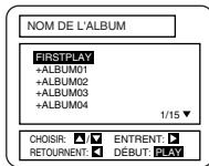 SHARP DV-S2U(C) - Insérer un disque enregistré avec un fichier MP3. - 1