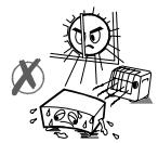 SHARP DV-SV90S(Q) - Choix de l'Emplacement - 2