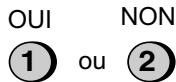 SHARP FO-1530 - Appuyez sur «1» pour activer la fonction sécurité relève, ou sur «2» pour la désactiver. - 1