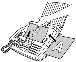 SHARP FO-1530 - Chargez le(s) document(s). - 1