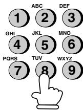 SHARP FO-1530 - Numérotation directe au clavier - 3