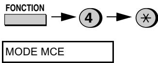 SHARP FO-1530 - Mode correction d'erreur - 1