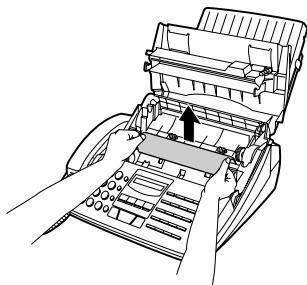 SHARP FO-1530 - Dégagement du papier d'impression coincé - 3