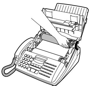 SHARP FO-1530 - Dégagement du papier d'impression coincé - 5