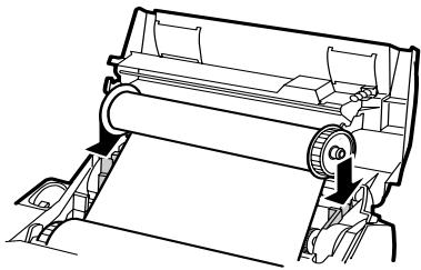 SHARP FO-1530 - Installation du ruban thermique - 9