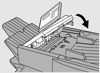 SHARP FO-4470 - Close the operation panel, making sure it clicks into place. - 1