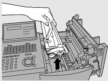 SHARP FO-4470 - If you are replacing the toner cartridge, remove the old cartridge and dispose of it according to local regulations. - 1