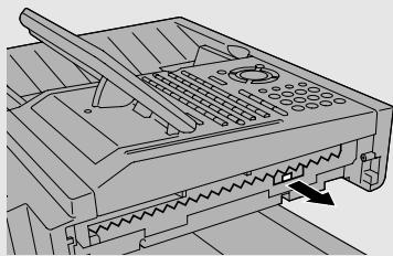 SHARP FO-4470 - Replacing the Verification Stamp - 2