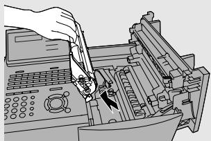 SHARP FO-4470 - Remove the drum cartridge. - 1
