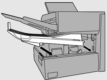 SHARP FO-4470 - Replace the received document tray. - 1