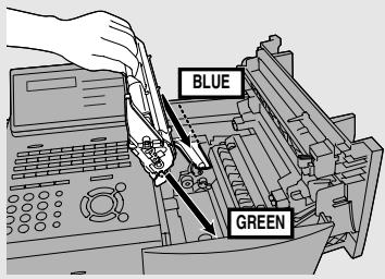 SHARP FO-4470 - If you are replacing the toner cartridge, remove the old cartridge and dispose of it according to local regulations. - 4