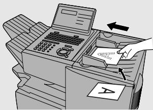 SHARP FO-4470 - Load the document (s). - 1