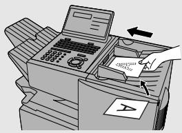 SHARP FO-4470 - Load the document. - 1
