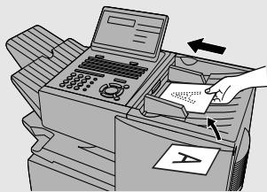 SHARP FO-4470 - Load the document(s). - 1