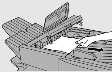 SHARP FO-4470 - Remove the document. - 1