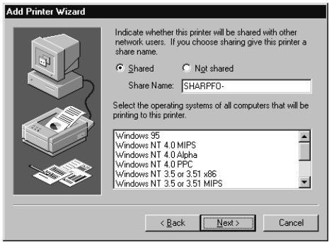 SHARP FO-DC500 - Windows NT Server - 6
